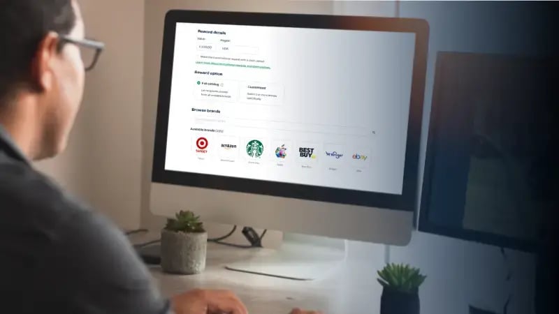 Program manager using Giftbit's digital gift card distribution platform.