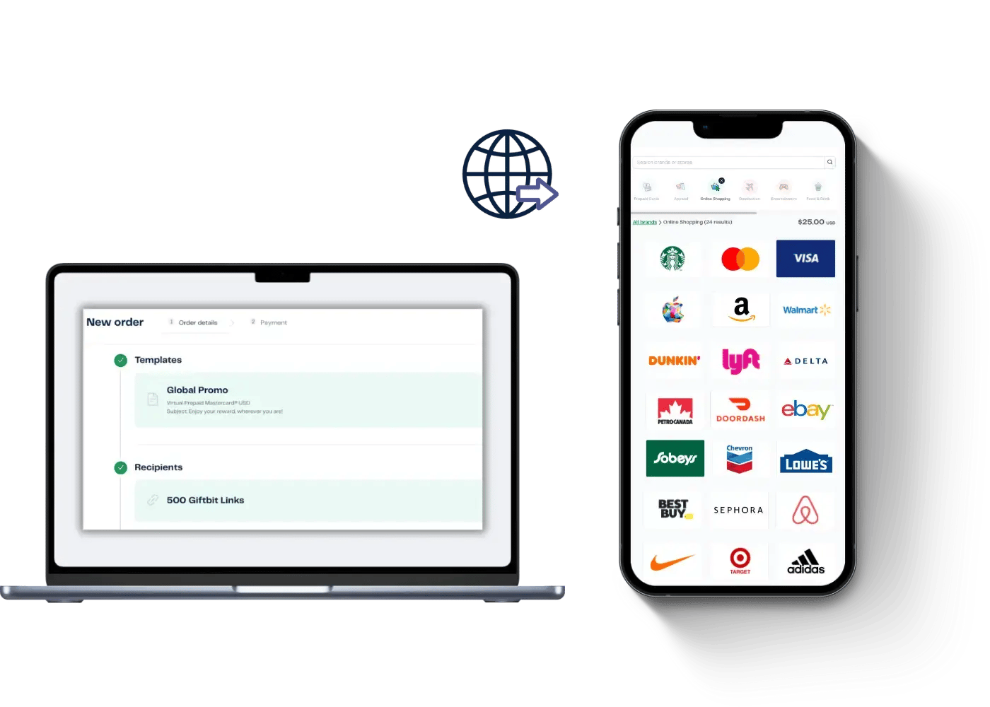 Giftbit links to rewards for sales incentives