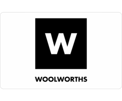 woolworths gift card faceplate